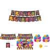 Disney Encanto Birthday Party Supplies Set With Vibrant Colors And Cute Characters
