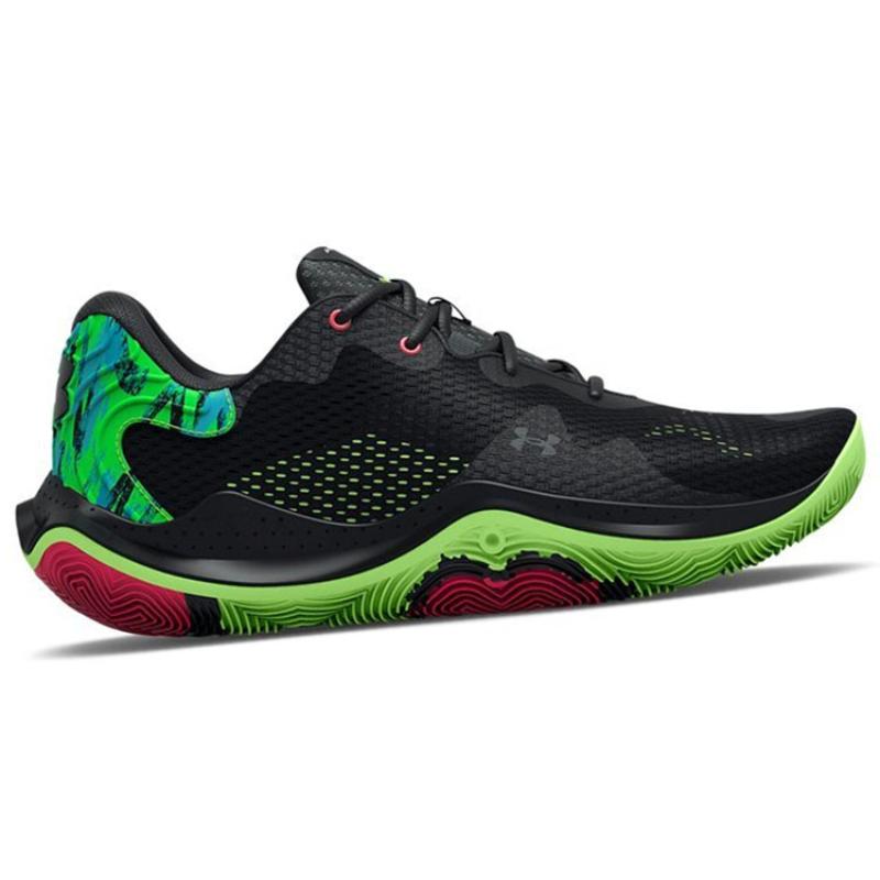 Under Armour Spawn 4 Printed 'Black' Sneakers 3025345-002