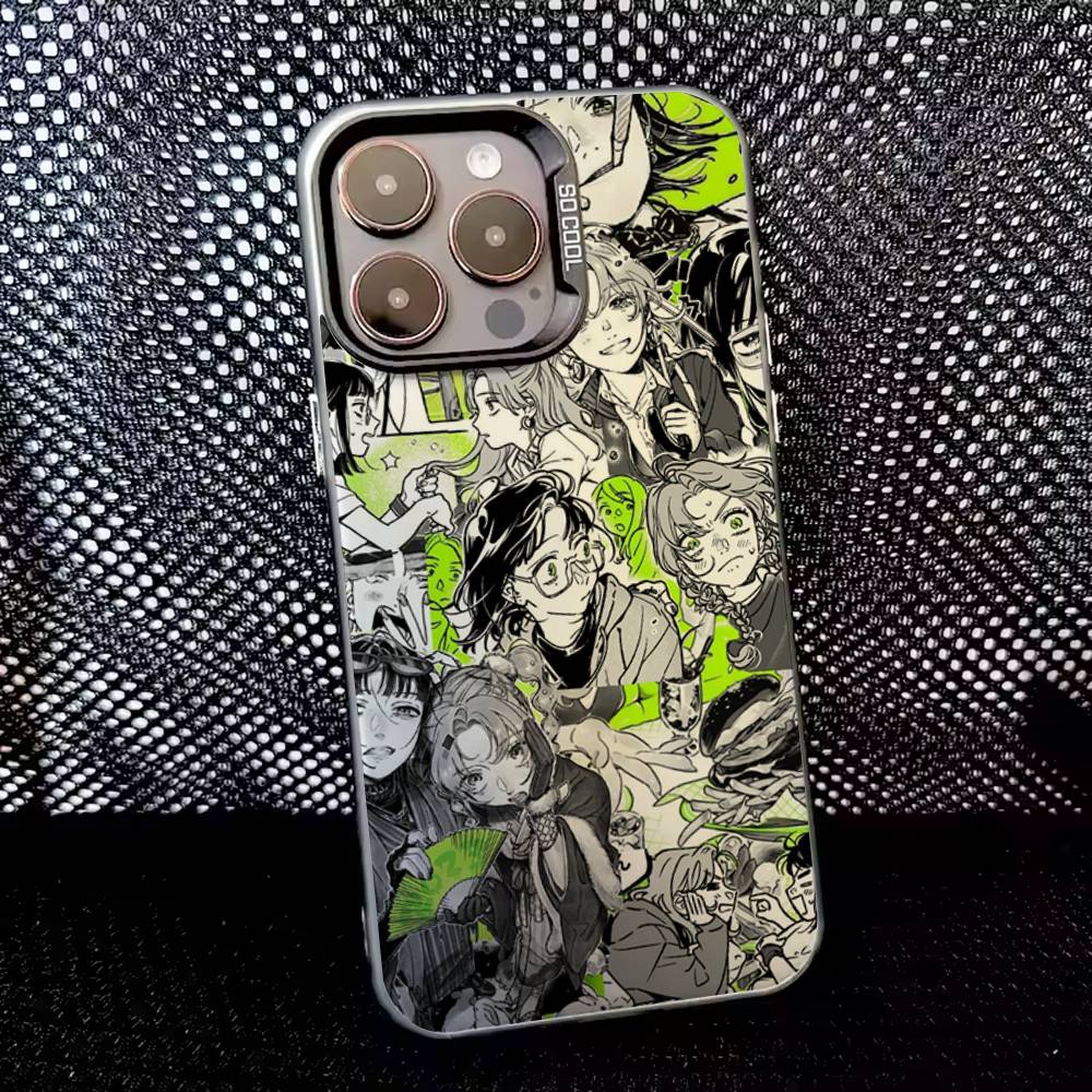 

tgswiiwagaa Comic Phone Case For iPhone 16,15,14,13,12,11,8,7,Pro,Max,Plus,Mini,XS,SE Anti Fall Black Matte Hard iPhone14pro