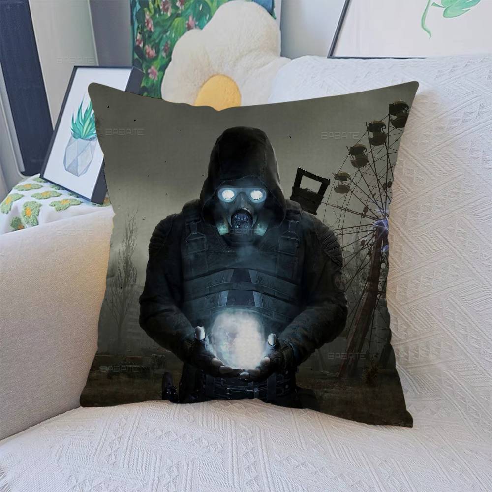 

STALKER 2 Heart Of C-Chornoby Pillow Cover Design Cushion Cover Decor Holiday Decorati 30cmx30cm