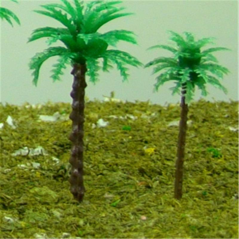Miniature Fairytale Garden Miniature Landscape Accessory In Modern Park of Simulated Coconut Tree