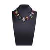 Niche Unique Creative Design Sense Hand-woven Cartoon Three-dimensional Villain Imitation Pearl Female Collarbone Chain