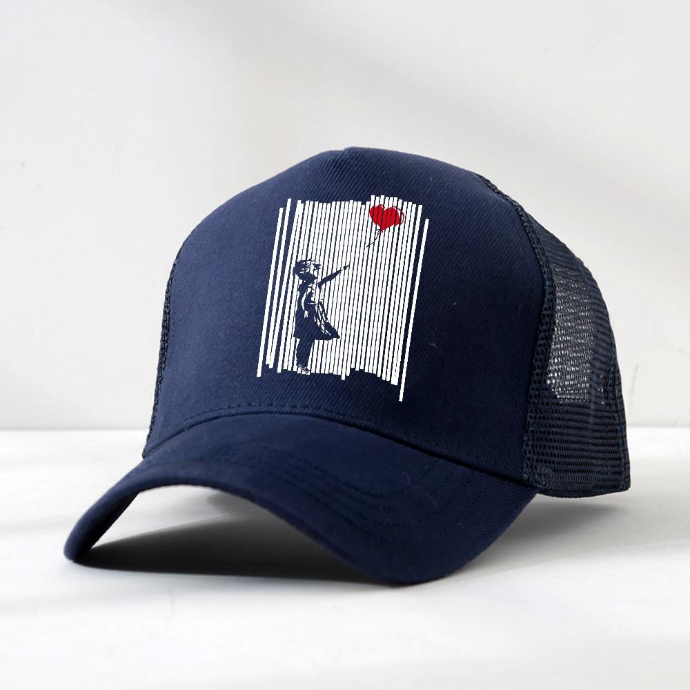 Banksy Girl with Balloon Shredded Street Art Baseball Cap Adjustable Hat Summer Unisex Baseball Hats
