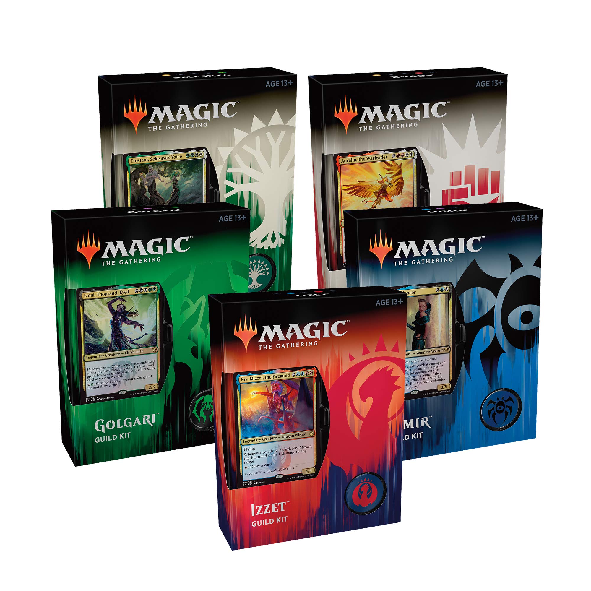 

MTG Magic the Gathering Guilds of Ravnica Guild Kit Усі 5 колод