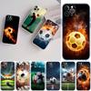 Football Soccer Transparent Phone Case for Motorola Moto Edge 20 30 40 50 S30 Fusion Ultra Pro Neo Lite + G200 G23