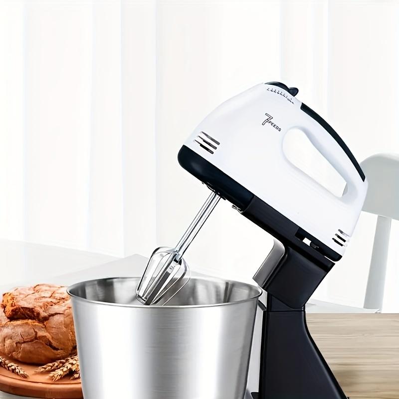 Mixer electric versatil 2 în 1 - Motor puternic și design din oțel inoxidabil - Ideal pentru aluat și creme - Perfect pentru sărbători și coacere de zi cu zi