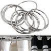 Hot Sale Round Stainless Steel Hooks Rings Easy Glide Bathroom Tools Shower Curtain