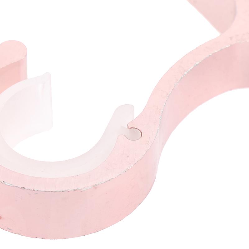 2Pc Home Ceiling Curtain Rod Installation Hook Room Thickening Drapery Bracket