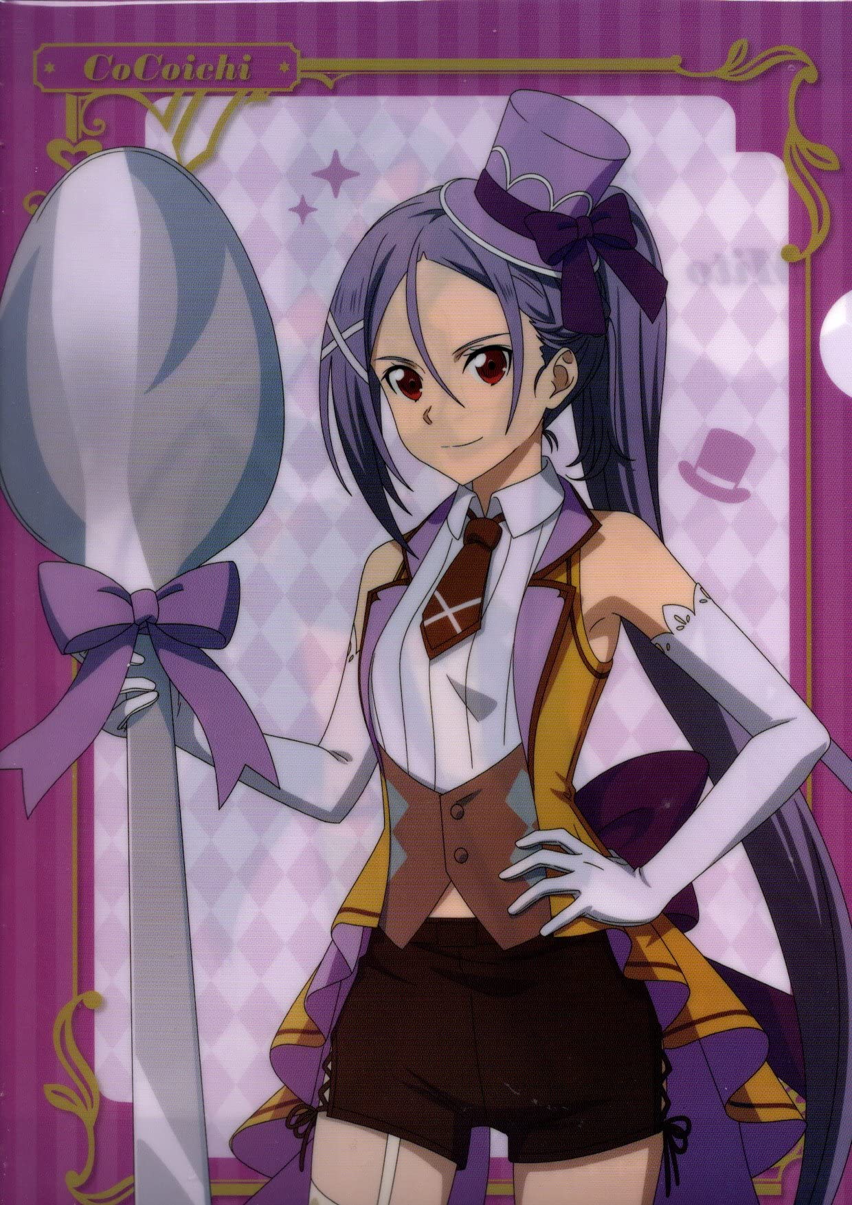 

Прозрачный файл Sword Art Online Progressive Aria of a Starless Night Коллаборация CoCo Ichibanya Мито