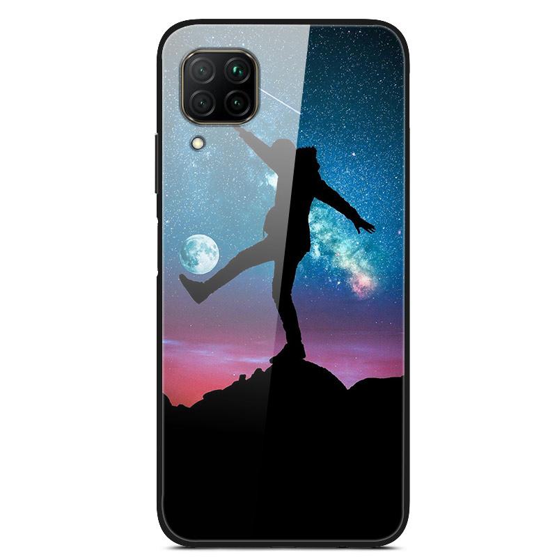 Luxury Cover Case for Samsung Galaxy A12 Tempered Glass Cover for Samsung A12 Phone Case for Samsung M32 M33 5G New Coque Bumper