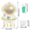 Astronaut Children's Water Cup Creative High Appearance Level Water Bottle Home Cute Summer Kindergarten Straw Water Dispenser