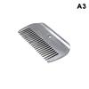 Aluminum Metal Horse Curry Comb Non-Slip Grooming Brush for Pony Coat Cleaning Equestrian Stable Care Supplies