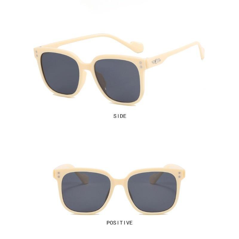 Korean INS Style Retro Oversized Frame Sunglasses Women Unisex UV400