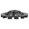 Angle Grinder Accessories  Grinding Wheel Cup 10 Teeth Black 180mm for Sanding Concrete Stone Cement  Grinding Cup