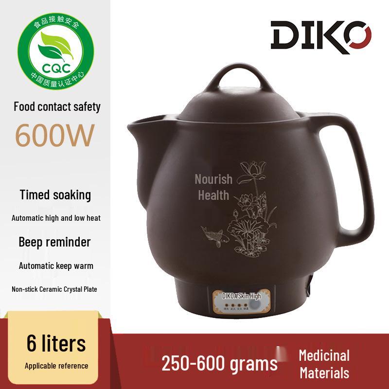 Automatic Purple Clay Herbal Medicine Stew Pot with Constant Temperature Control