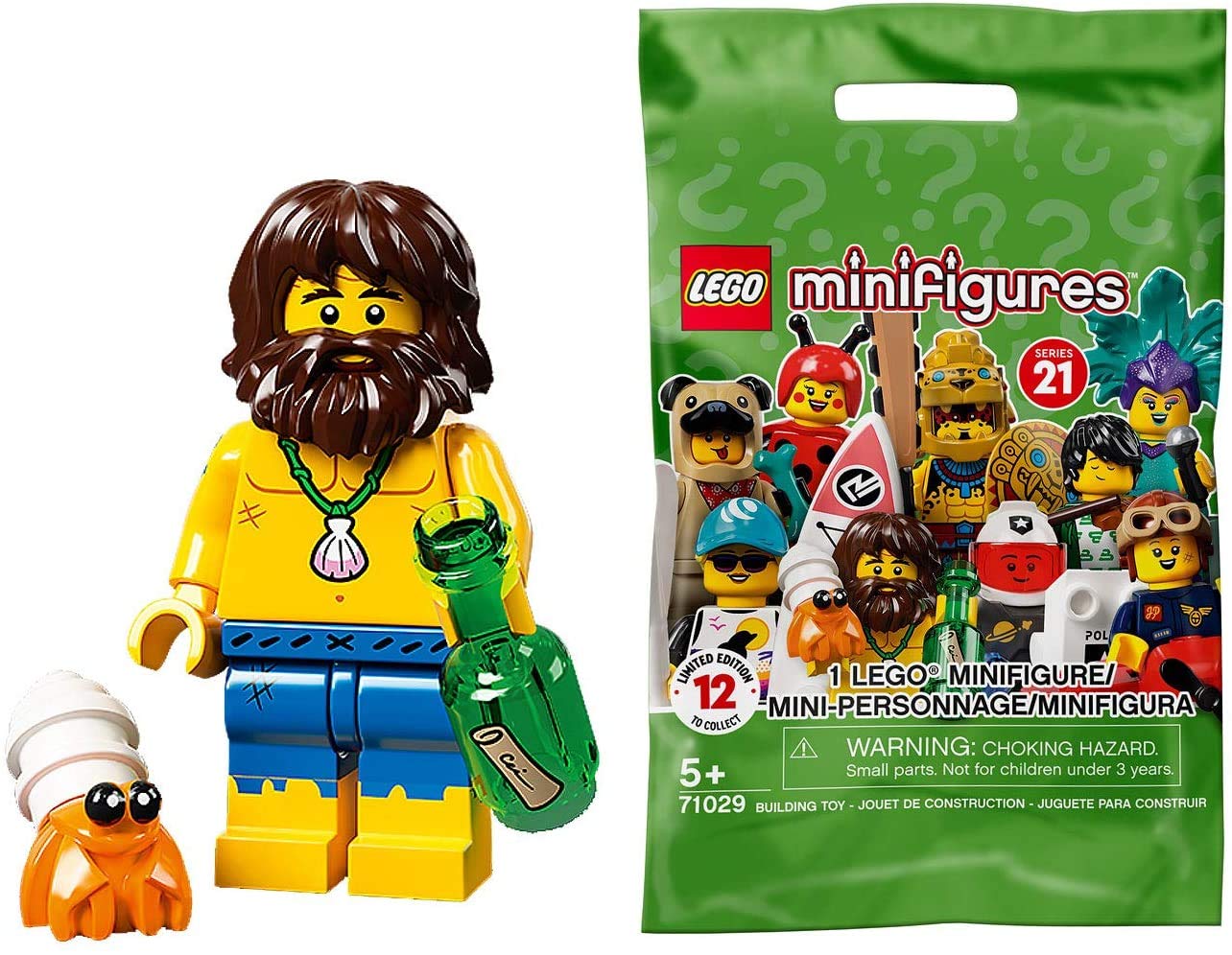 

LEGO Minifigure Series 21 Shipwreck Survivor [71029-3]