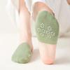 Thin Half Palm Socks Solid Color Invisible Half Socks Breathable Forefoot Socks  Summer
