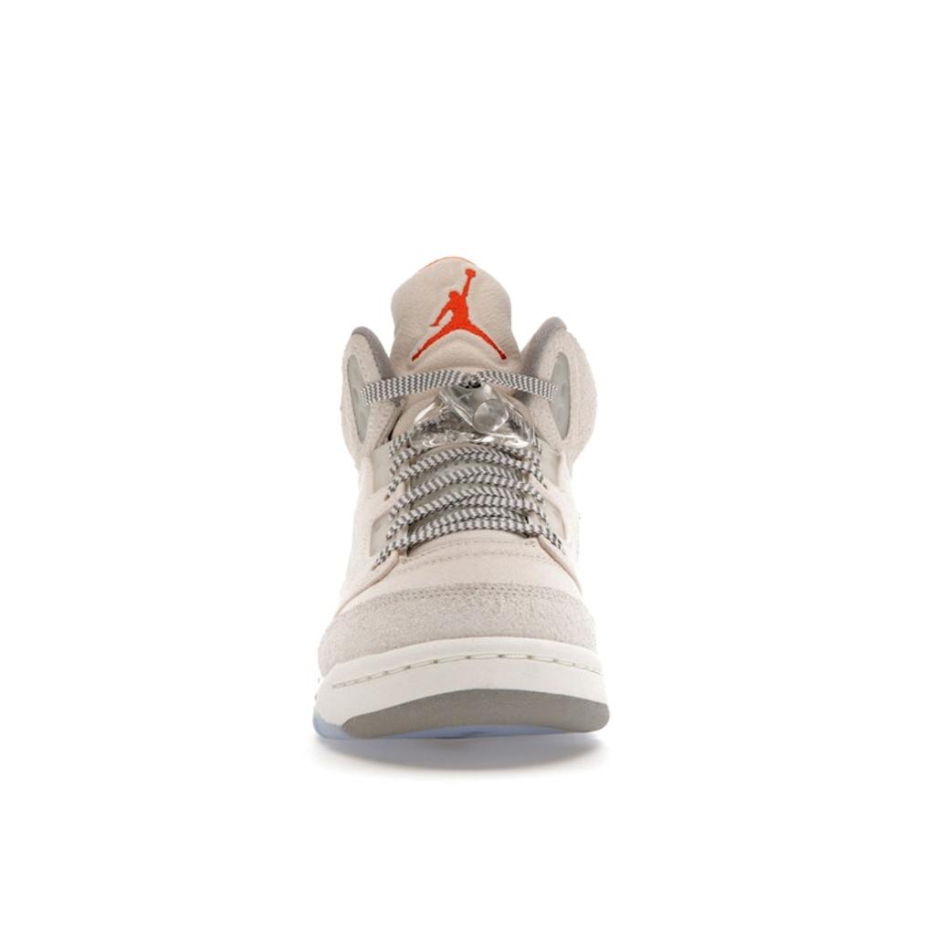 Air Jordan 5 Retro SE Craft GS Light Orewood Brown Kinder-Sneaker Creme Safety-Orange Flat-Pewter FD9220-180