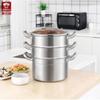 28cm 3-tier steamer pot, new european style (kgx-z280)