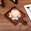 Retro Solid Wood Anti-Scalding Pot Mat and Coaster