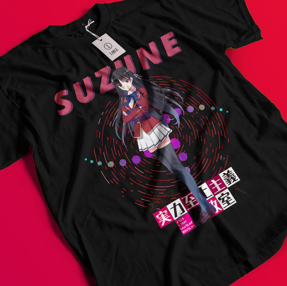

Classroom Of The Elite Shirt Suzune Tshirt Horikita T-Shirt School Anime Tee BB361 S