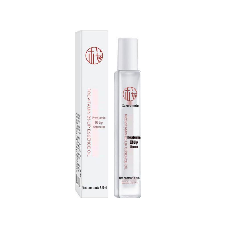 Sakura Pure Skin B5 Lip Serum: Hydrating Oil for Dry, Peeling Lips.