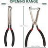 Electrical Disconnect Pliers, Spark Plug Disassembly Pliers for Remove Locking Push Tab Style Electrical Connectors Air Flow Sensors Fuel Injectors