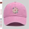 Pc Pcs for Men  Womens Vintage Mandala Floral Trucker Cap  Adjustable Snapback Baseball Hat with ShortSleeve Mandala Print