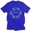 Please Be Patient I Have Autism Graphic Tee Cotton Short Sleeve T-Shirt