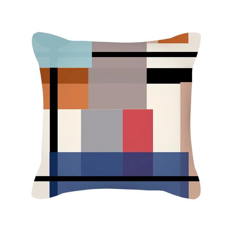 

Скандинавский стиль, красочный геометрический узор, чехол для дивана, наволочка, домашний декор, вечерние автомобильные постельные принадлежности 40x40cm