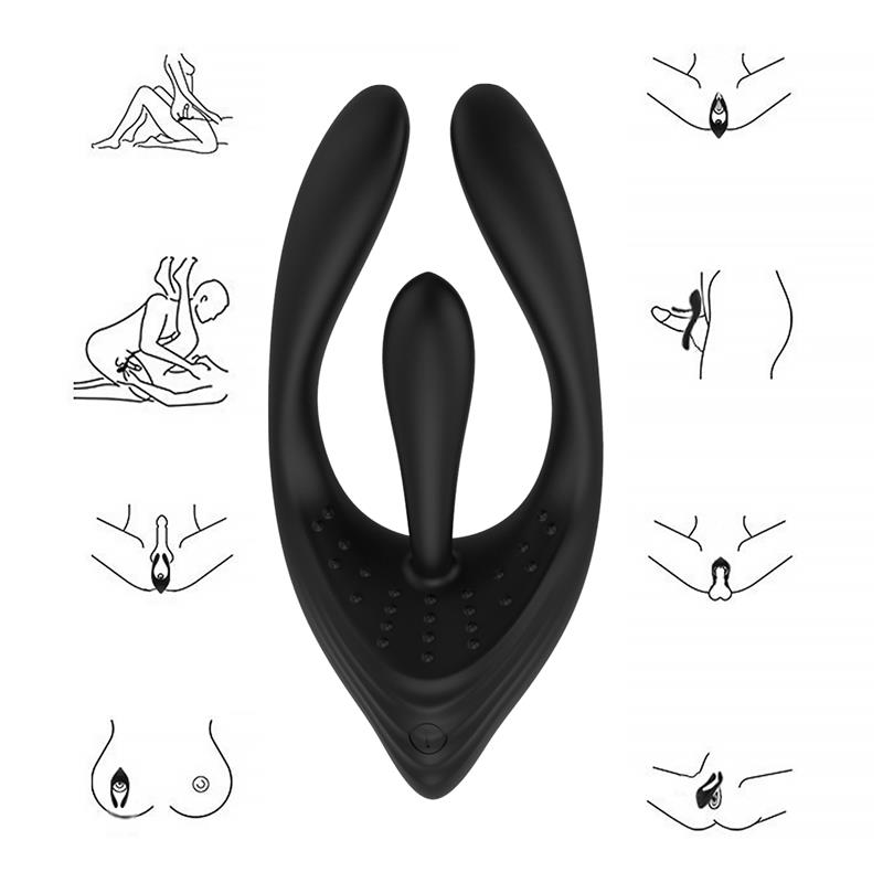 Trimer Stimulator 3 Flexible Motors USB Silicone
