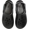 Jordan Hydrip Slip Resistant Abrasion Resistant Low Top Children's Sandals Black HF5981-001