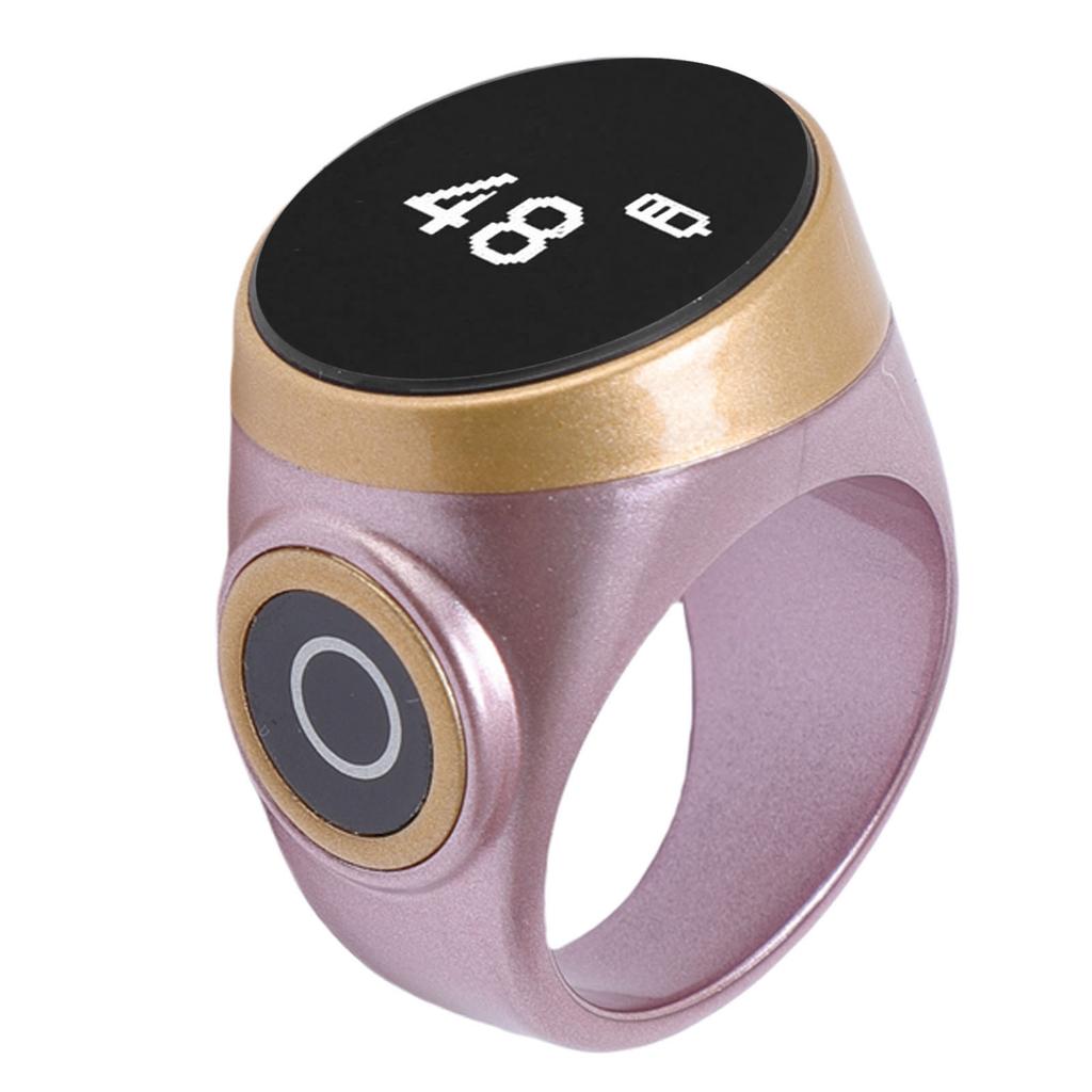 Smart Ring Counter Digital LCD Screen Electronic Finger Ring Counter Touch Control Water Proof