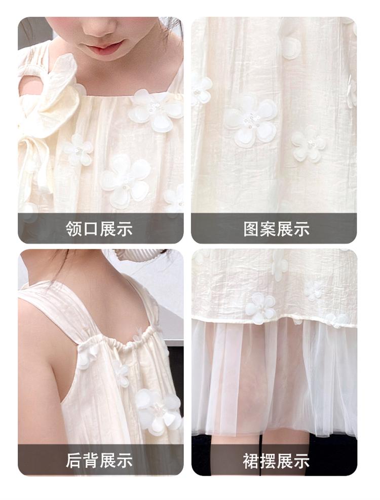 New Summer Dress for Girls with a Rich Family and a Sense of Beauty, Princess Dress, Summer Dress, Children's Dress
