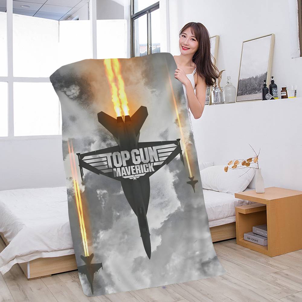 Top Gun Maverick Microfiber Beach Towel Absorbent Quick Dry Soft Yoga Swimming Resort Mountain Climbing Towel