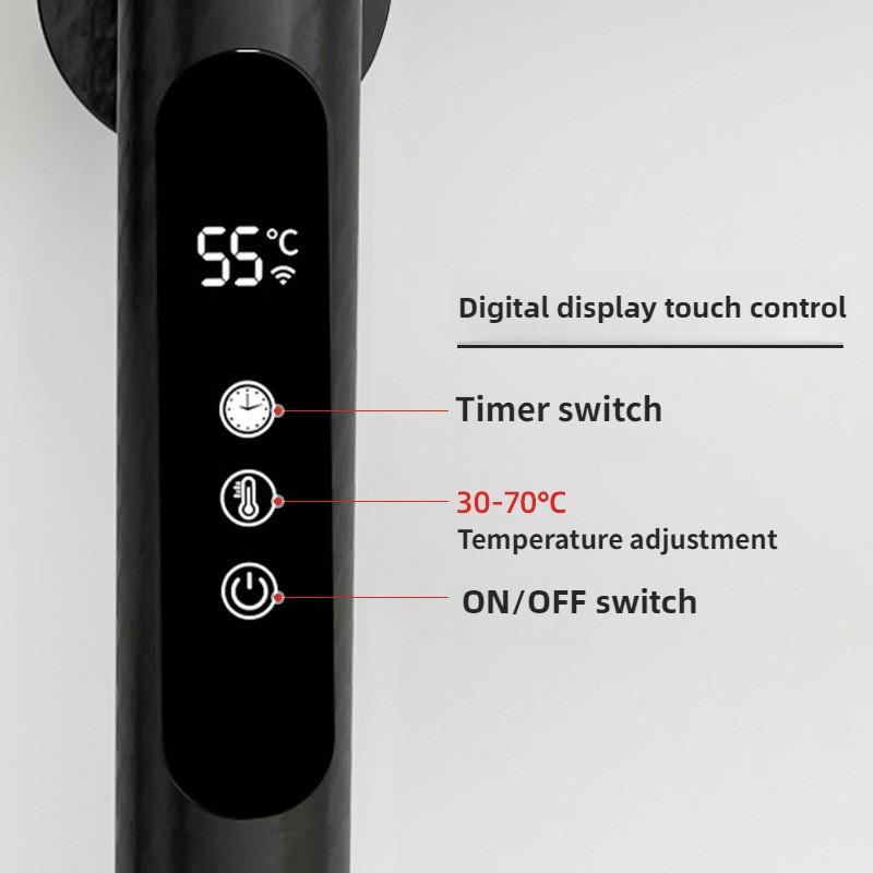 Electric Towel Rack  Household Bathroom Waterproof Intelligent Constant Temperature Towel Drying And Storage Holder