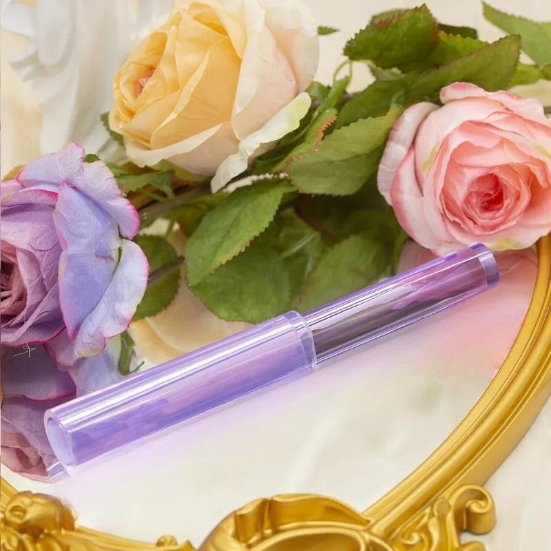 Colored Crystal Singing Bowl Mallet Pyramids Quartz Crystal Rod Sound Healing Rubber Rods Striker Musical Instrument Accessories