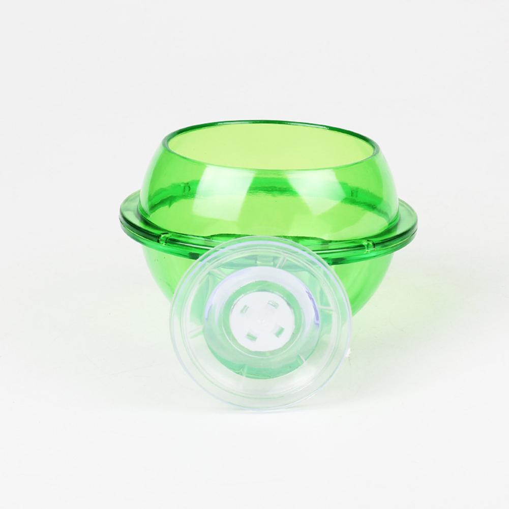 ABS Suction Cup Reptile Feeder Chameleon Feeding Food Bowl Escape Proof Worm Dish For Chameleon Iguana Lizard Reptile