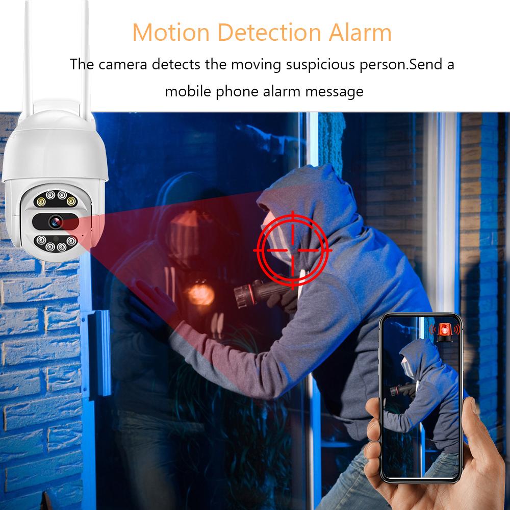 Buy 1080p Wireless Wifi Ptz Ip Camera (4x Digital) Outdoor Waterproof