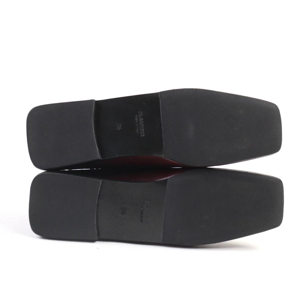Jil Sander Buty wizytowe OAS8W4 Skóra Bordeaux Kobiety 35 JS30217A Używane