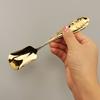 4Pcs Stainless Steel Ice Cream Spoons Retro Square Head Dessert Coffee Shovel Sorbet Yogurt Cake Jelly Serving Utensil Set Kitchen Gadget