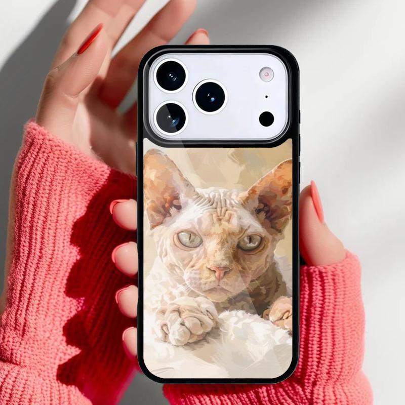 Sphynx Sphinx Cat Phone Case for iPhone 17 Air 16e 15 14 13 Pro Max Back Cover for 12 11 Pro Coque
