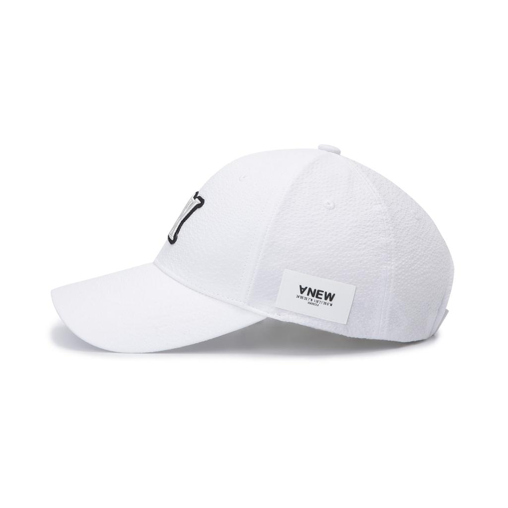 ANEW GOLF Uni Seersucker Cap_Wh