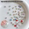 3D  Butterfly Super Flash Bottom Aurora Diamond 3D Nail Decoration Nail Accessories