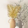 10Pieces Realistic Artificial Leaf Golden Leaf Simulation Leaf For Chinese New Year Wedding Decoration Vase Arrangements