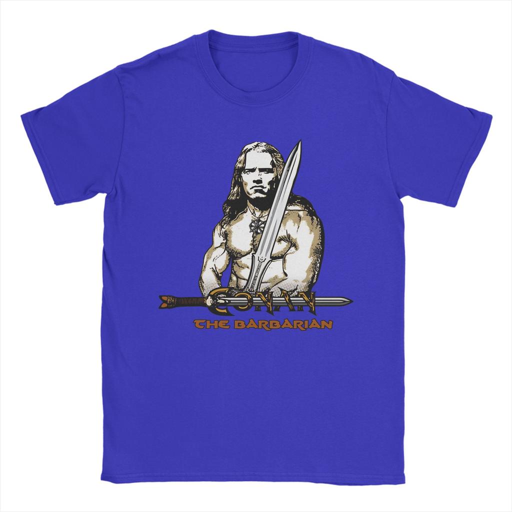 Conan The Barbarian T Shirt Unisex Cotton Funny TShirts O Neck  Tees Short Sleeve Clothing Gift Idea