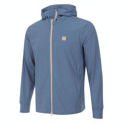 Sport Fitness Moda Giacca Semplice Manica Lunga Uomo Giacca Blu 689287-58