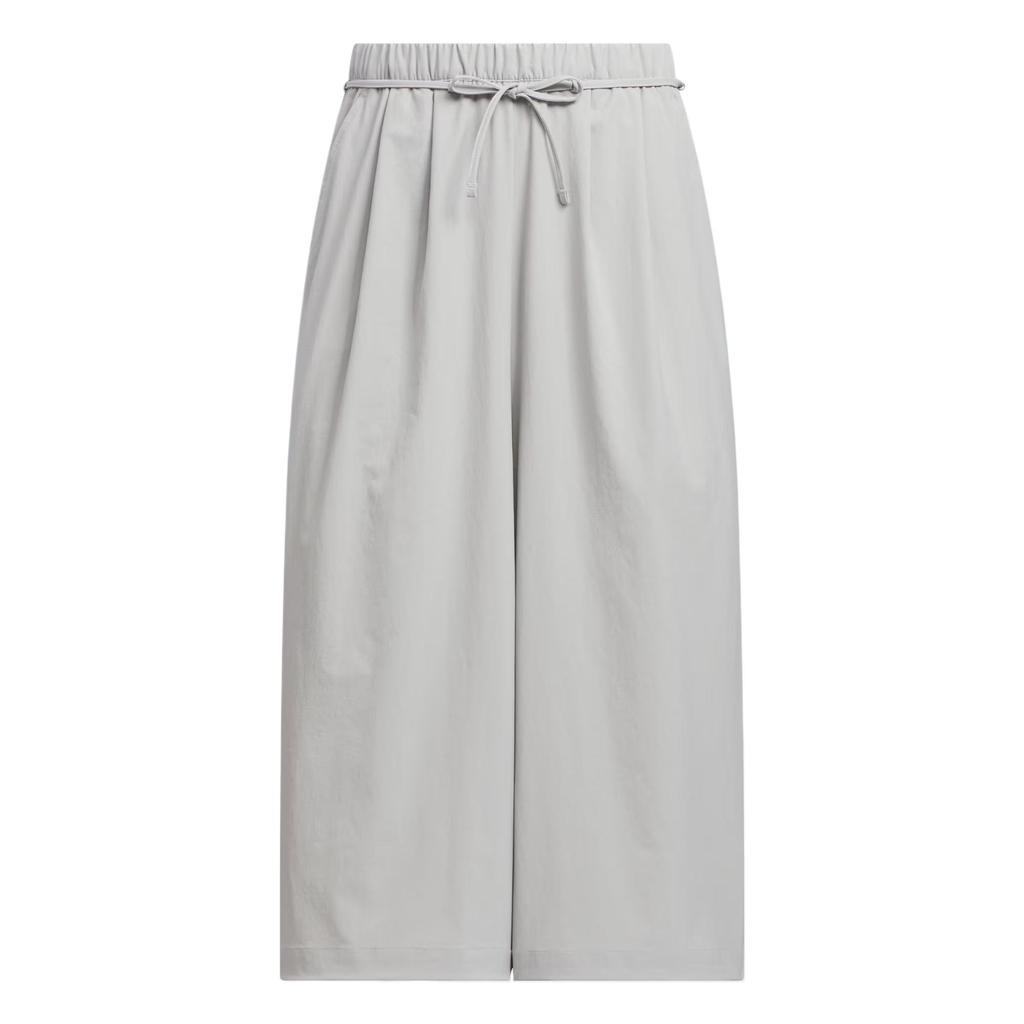 Adidas Fos Future Style Woven Skirt Fashion Comfortable Beautiful Simple Casual Shorts Women Skirts Light-Gray KC3761