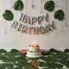 60 Pack Artificial Palm Leaves Party Decorations, Monstera Leaves,Small and Large Size 30 Each, for Home Wedding Tropical Theme Decor