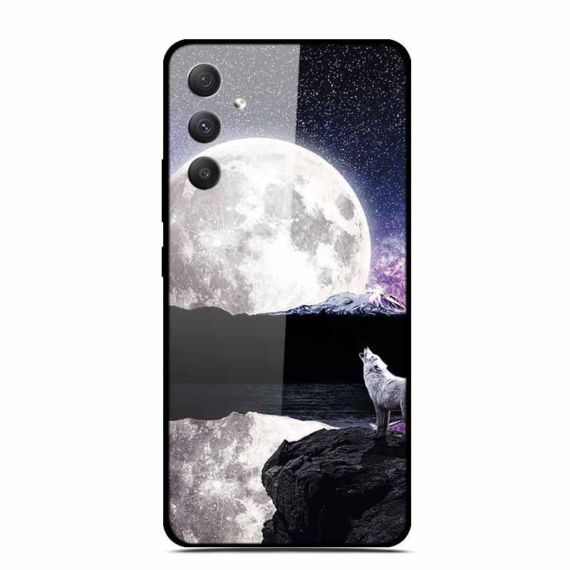 Samsung A35 5G Tempered Glass Phone Case - Personalized Colorful Design